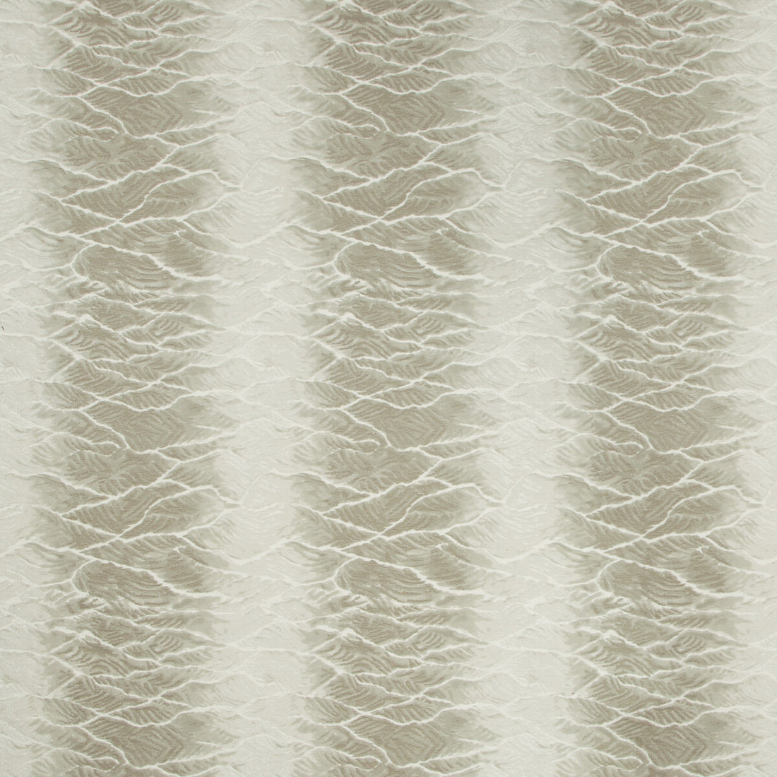 Onsen fabric in platinum color - pattern 35415.11.0 - by Kravet Couture in the Izu Collection collection
