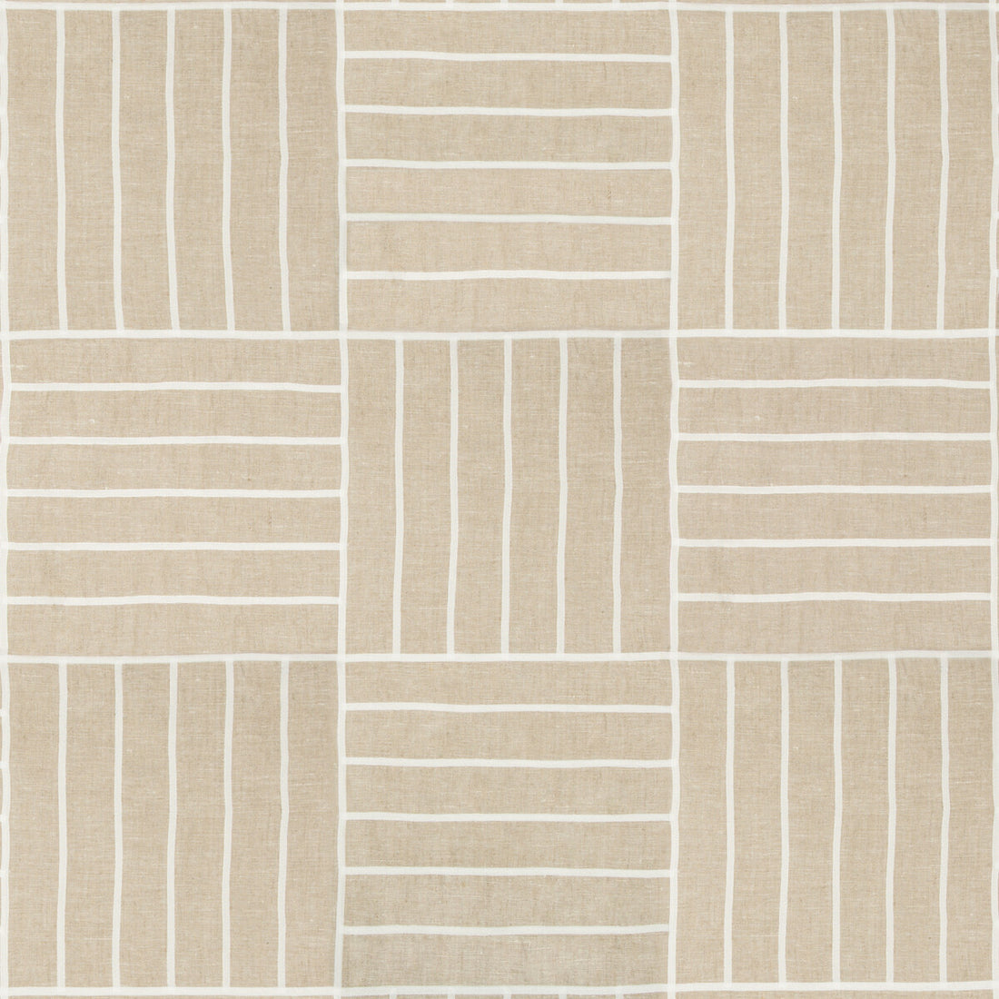 Local Grid fabric in natural color - pattern 35510.16.0 - by Kravet Design in the Barclay Butera Sagamore collection
