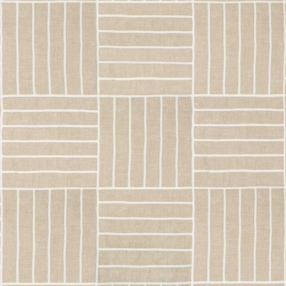 Local Grid fabric in natural color - pattern 35510.16.0 - by Kravet Design in the Barclay Butera Sagamore collection