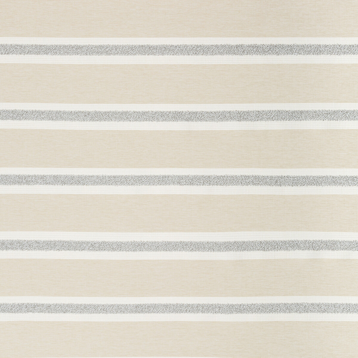 Know The Ropes fabric in platinum color - pattern 35539.1611.0 - by Kravet Couture in the Vista collection