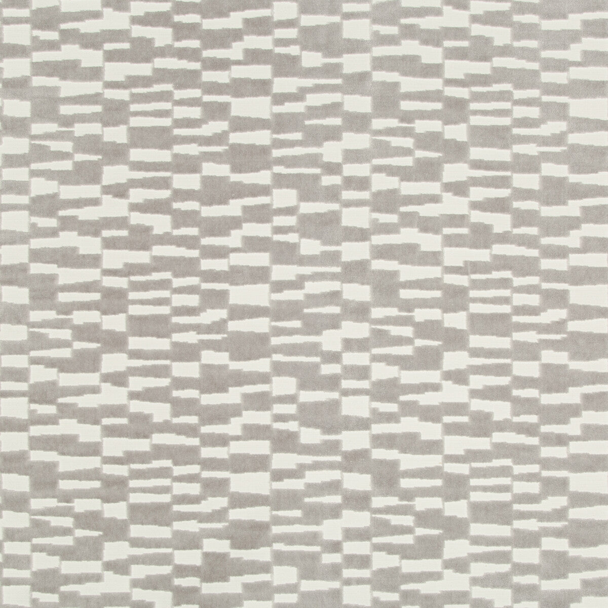 Mod Velvet fabric in steel color - pattern 35544.11.0 - by Kravet Basics in the Bermuda collection