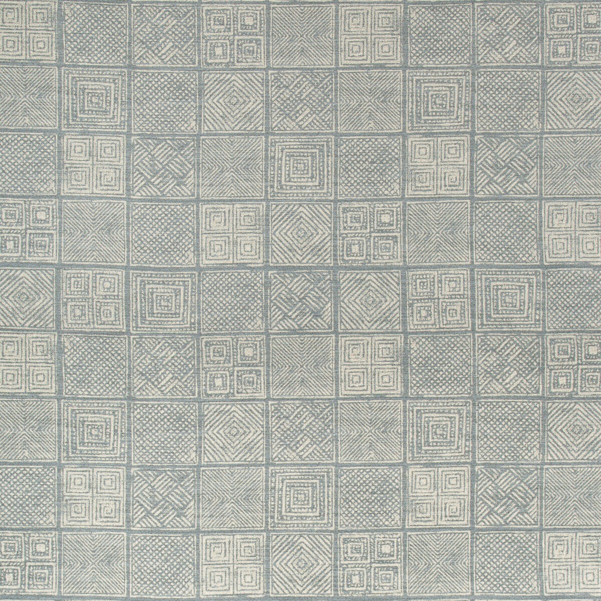 Stitch Resist fabric in chambray color - pattern 35555.15.0 - by Kravet Couture in the Modern Colors-Sojourn Collection collection