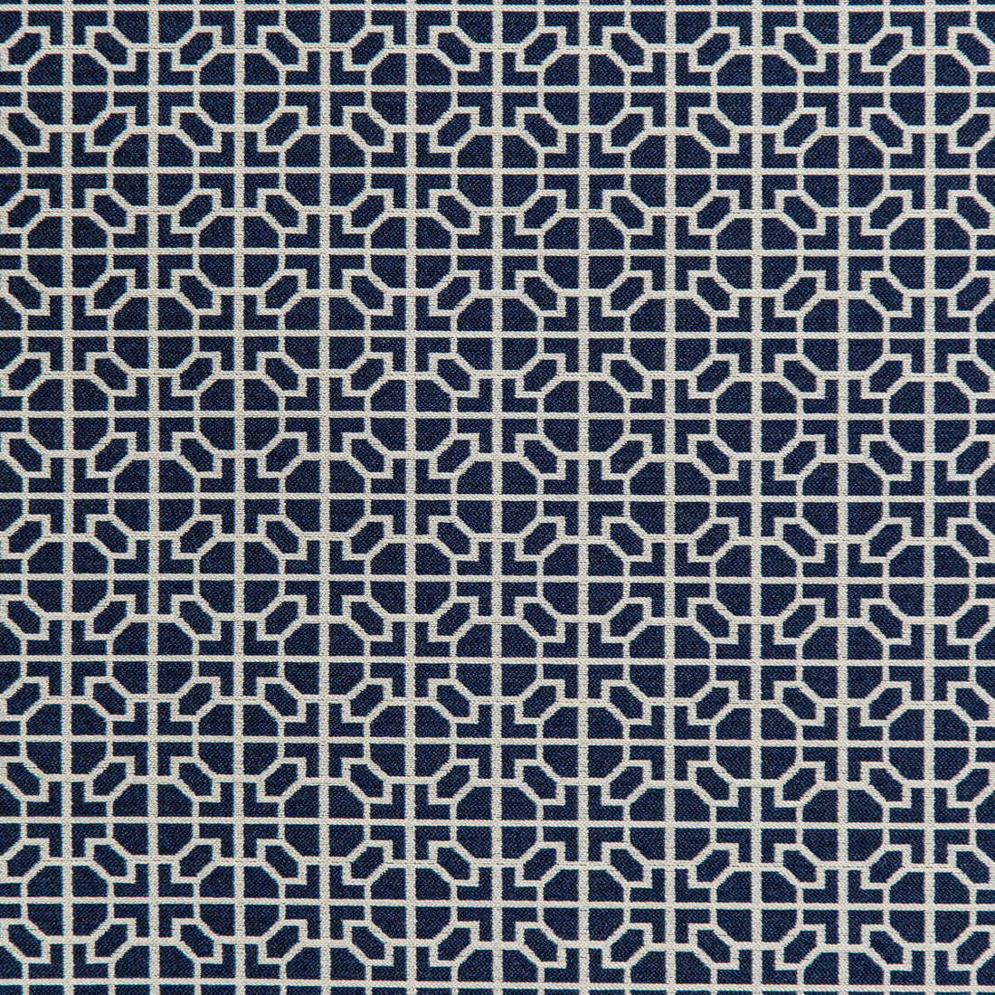 Raia fabric in navy color - pattern 35820.50.0 - by Kravet Design in the Indoor / Outdoor collection
