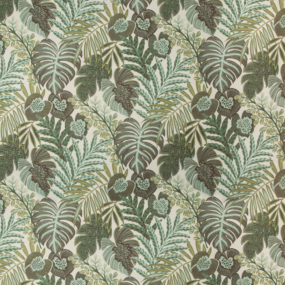 Sanur fabric in juniper color - pattern 35824.35.0 - by Kravet Design in the Indoor / Outdoor collection