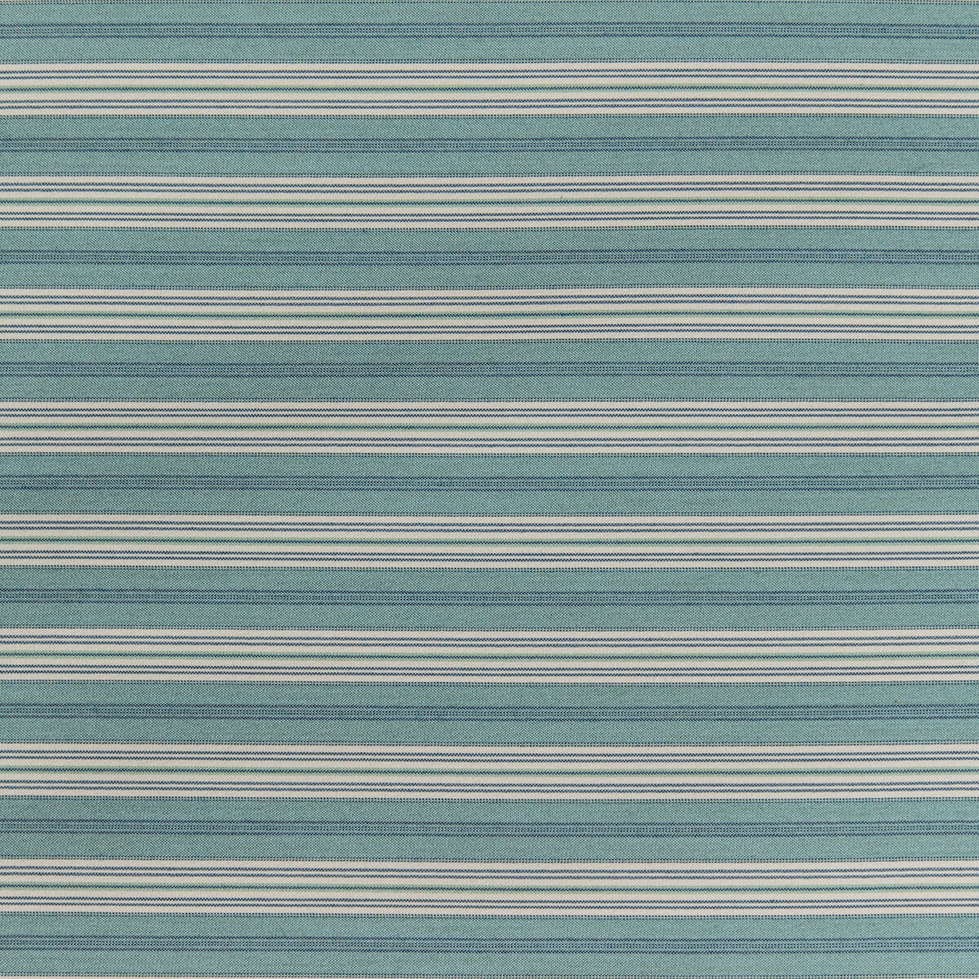 Hull Stripe fabric in lagoon color - pattern 35827.13.0 - by Kravet Design in the Indoor / Outdoor collection