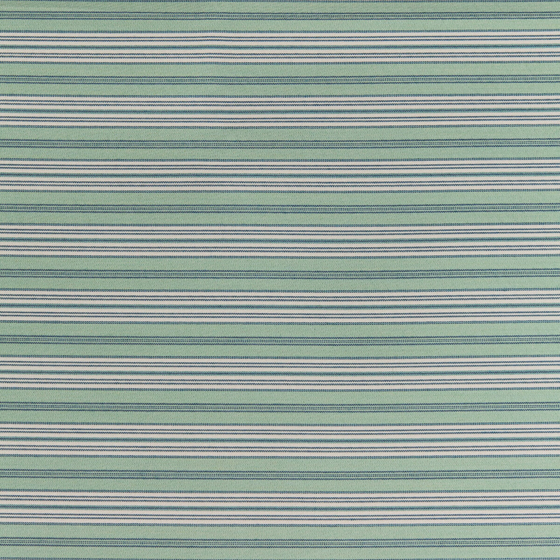 Hull Stripe fabric in mint color - pattern 35827.313.0 - by Kravet Design in the Indoor / Outdoor collection