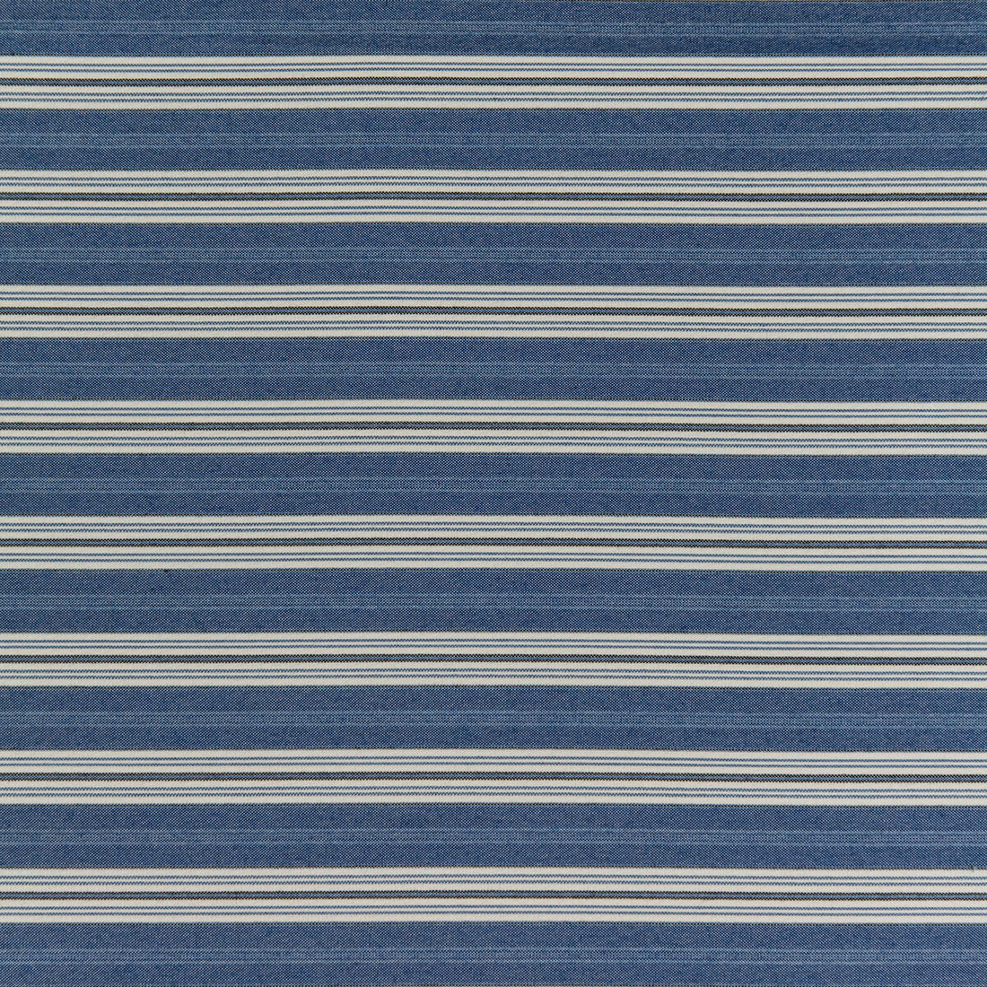 Hull Stripe fabric in marine color - pattern 35827.50.0 - by Kravet Design in the Indoor / Outdoor collection