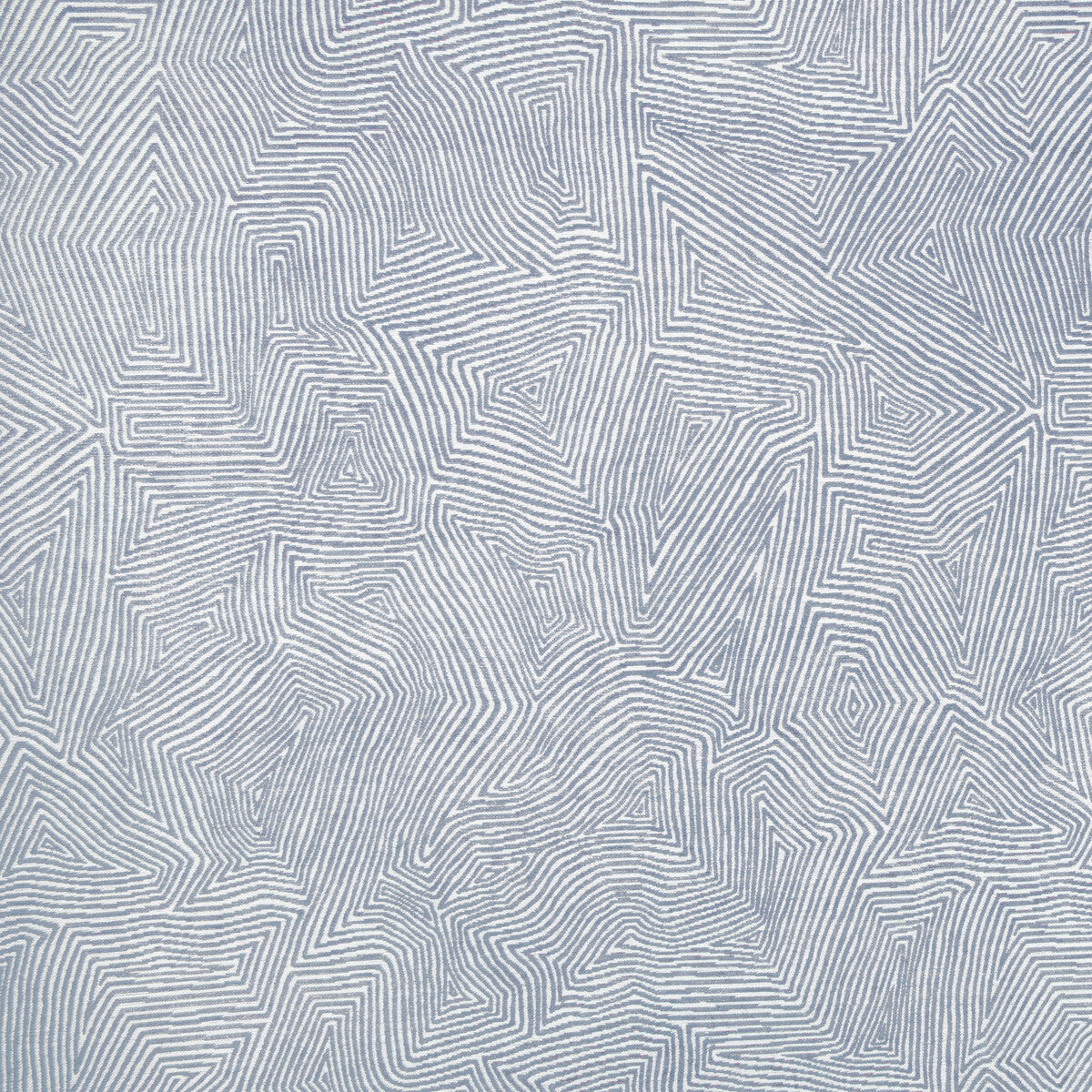 Dendera fabric in chambray color - pattern 35849.15.0 - by Kravet Couture in the Windsor Smith Naila collection