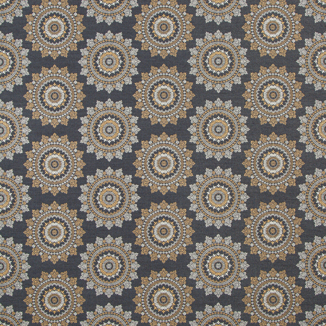 Piatto fabric in midnight color - pattern 35865.50.0 - by Kravet Contract in the Gis Crypton Green collection