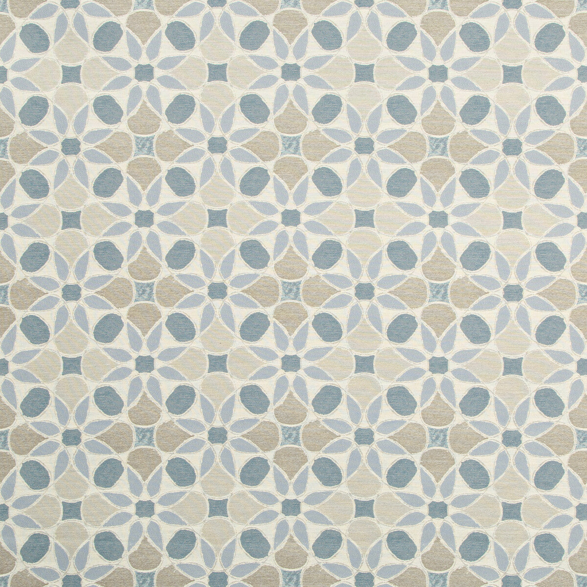 Tiepolo fabric in waterfall color - pattern 35882.511.0 - by Kravet Contract in the Gis Crypton Green collection