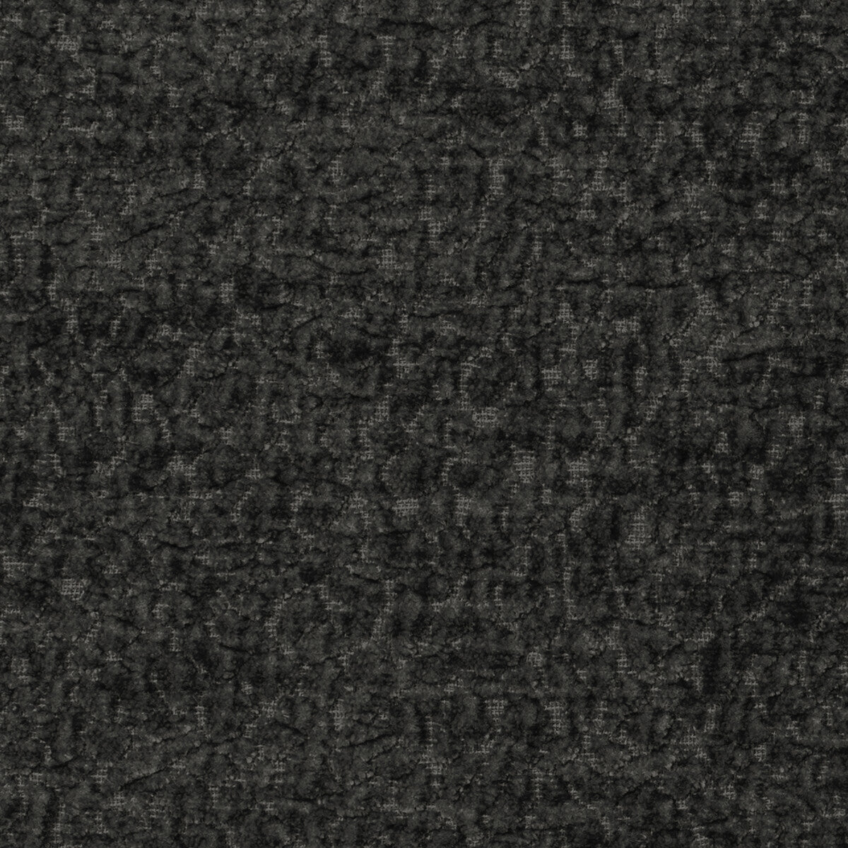 Barton Chenille fabric in charcoal color - pattern 36074.8.0 - by Kravet Smart