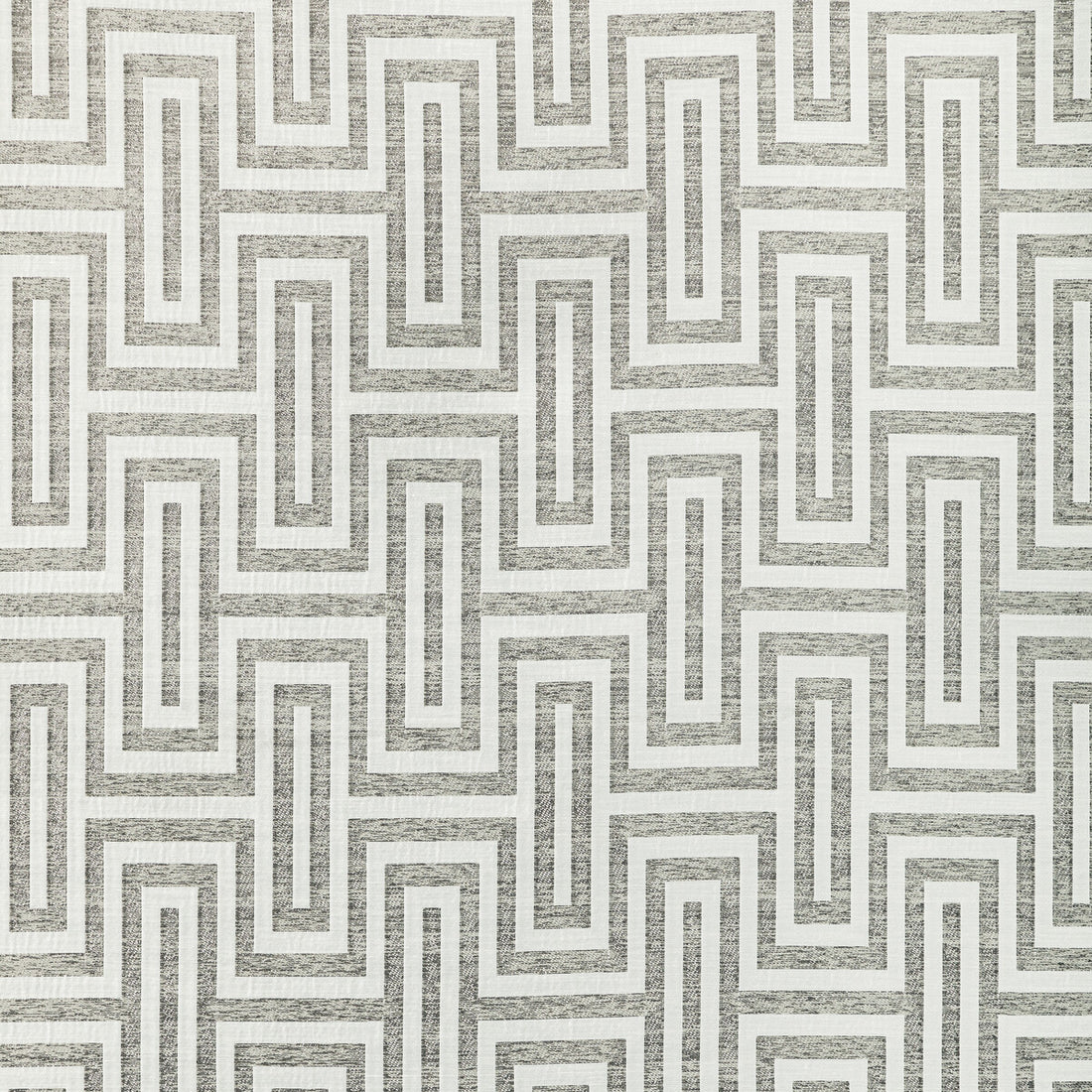 Geo Glam fabric in ivory platinum color - pattern 36340.16.0 - by Kravet Couture in the Modern Luxe III collection