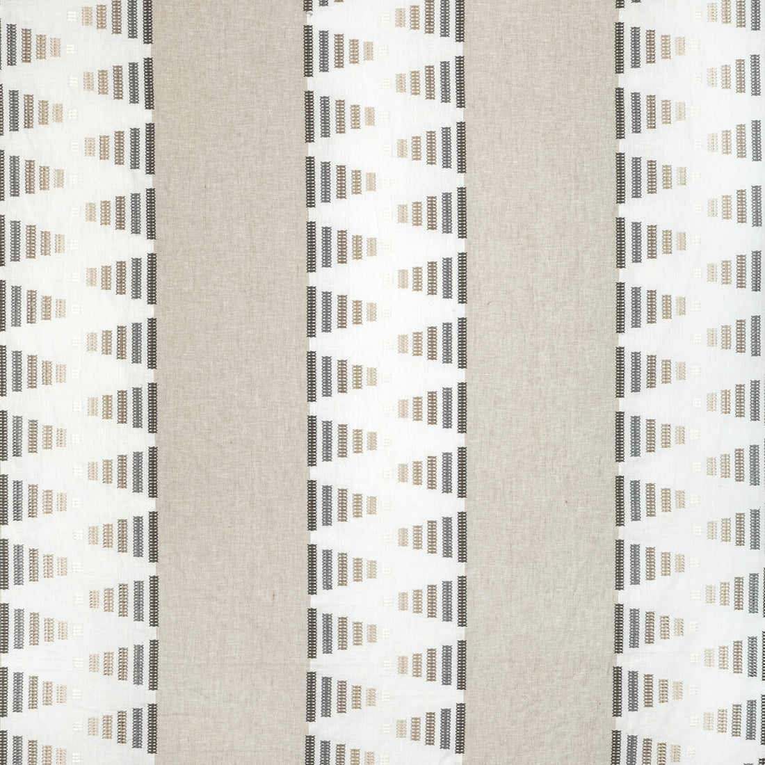 Joined Forces fabric in stone color - pattern 36353.106.0 - by Kravet Couture in the Modern Luxe III collection