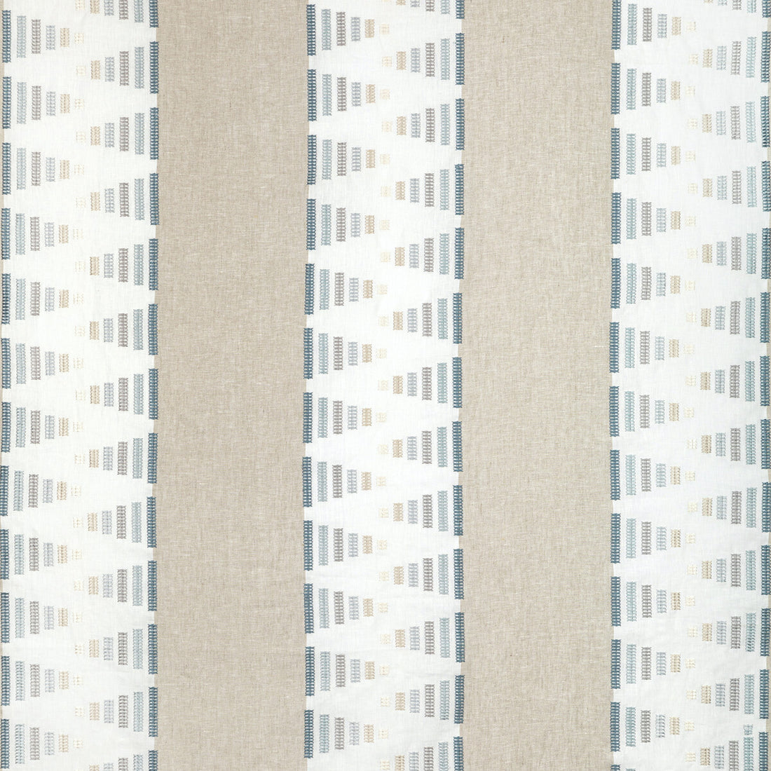 Joined Forces fabric in chambray color - pattern 36353.15.0 - by Kravet Couture in the Modern Luxe III collection
