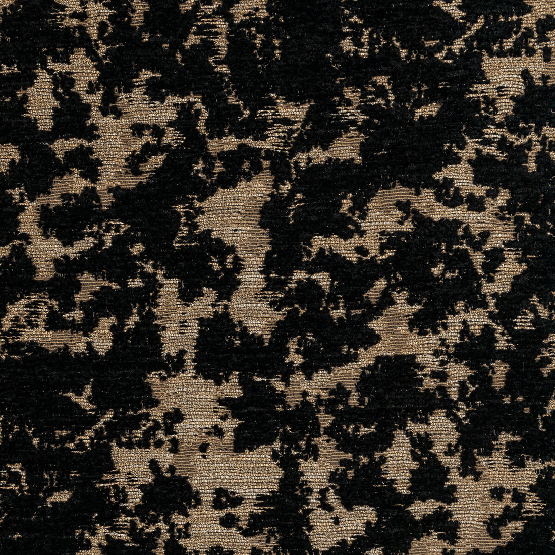 Illumine fabric in gold noir color - pattern 36355.84.0 - by Kravet Couture in the Modern Luxe III collection