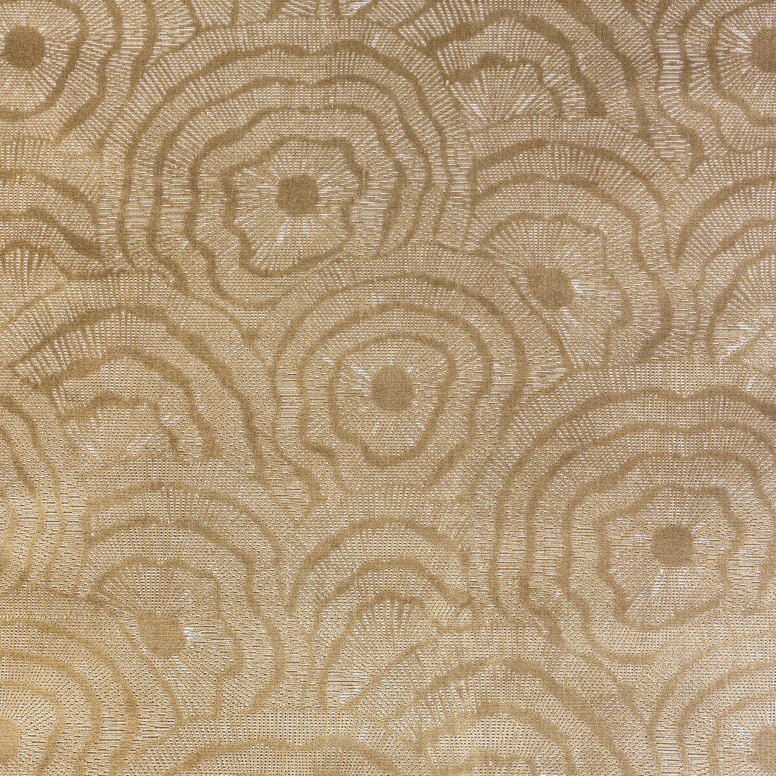 Panache Velvet fabric in gold color - pattern 36366.416.0 - by Kravet Couture in the Corey Damen Jenkins Trad Nouveau collection