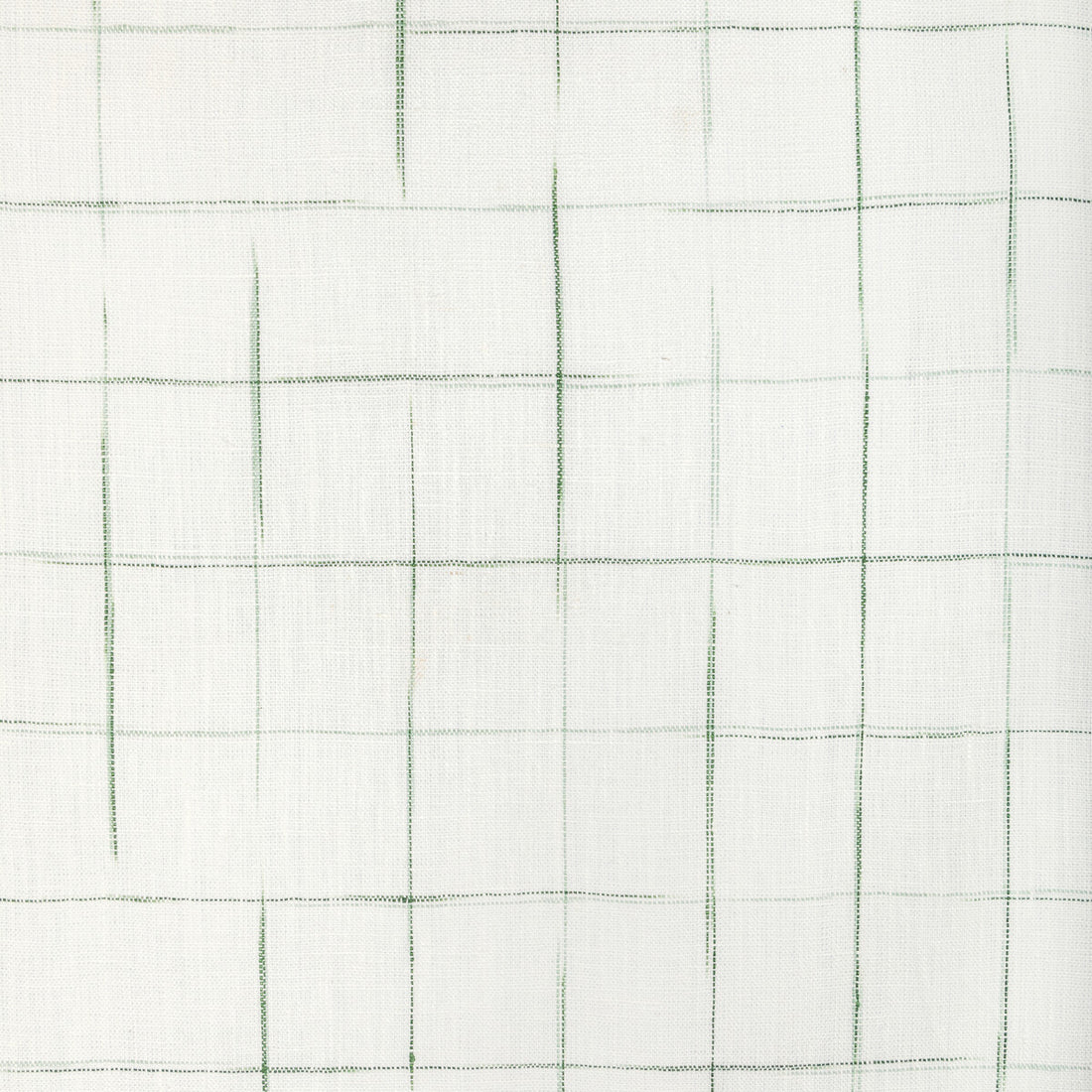 Ennis Check fabric in grass color - pattern 36375.31.0 - by Kravet Design in the Jeffrey Alan Marks Seascapes collection