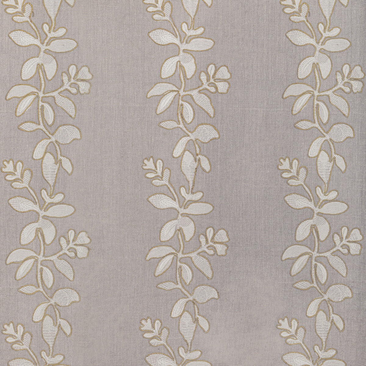 Gingerflower fabric in feather color - pattern 36380.1101.0 - by Kravet Couture in the Barbara Barry Ojai collection