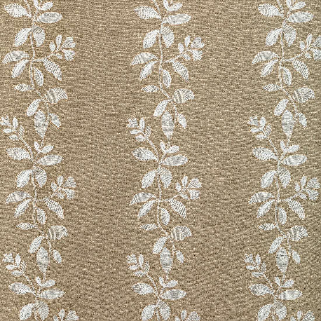 Gingerflower fabric in linen color - pattern 36380.1601.0 - by Kravet Couture in the Barbara Barry Ojai collection