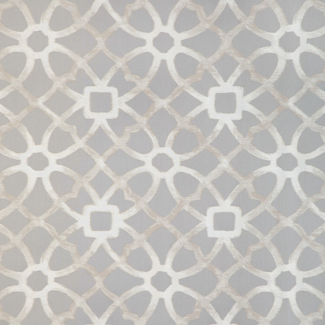New Zuma fabric in silver color - pattern 36788.11.0 - by Kravet Design in the Candice Olson collection