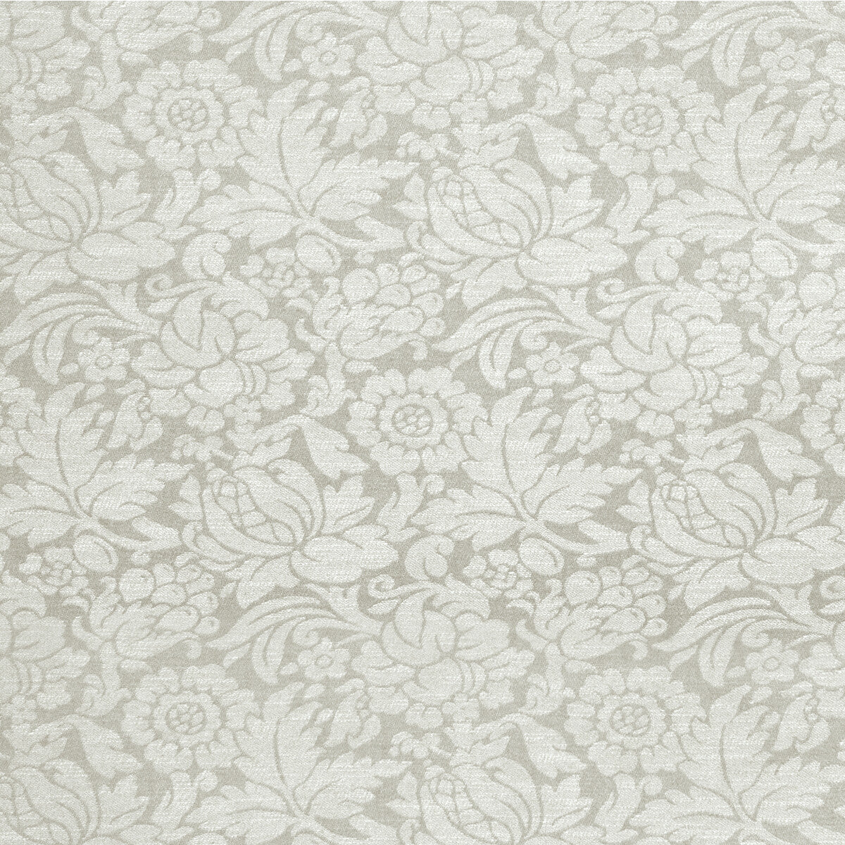 Shabby Damask fabric in snow color - pattern 36870.101.0 - by Kravet Couture in the Atelier Weaves collection