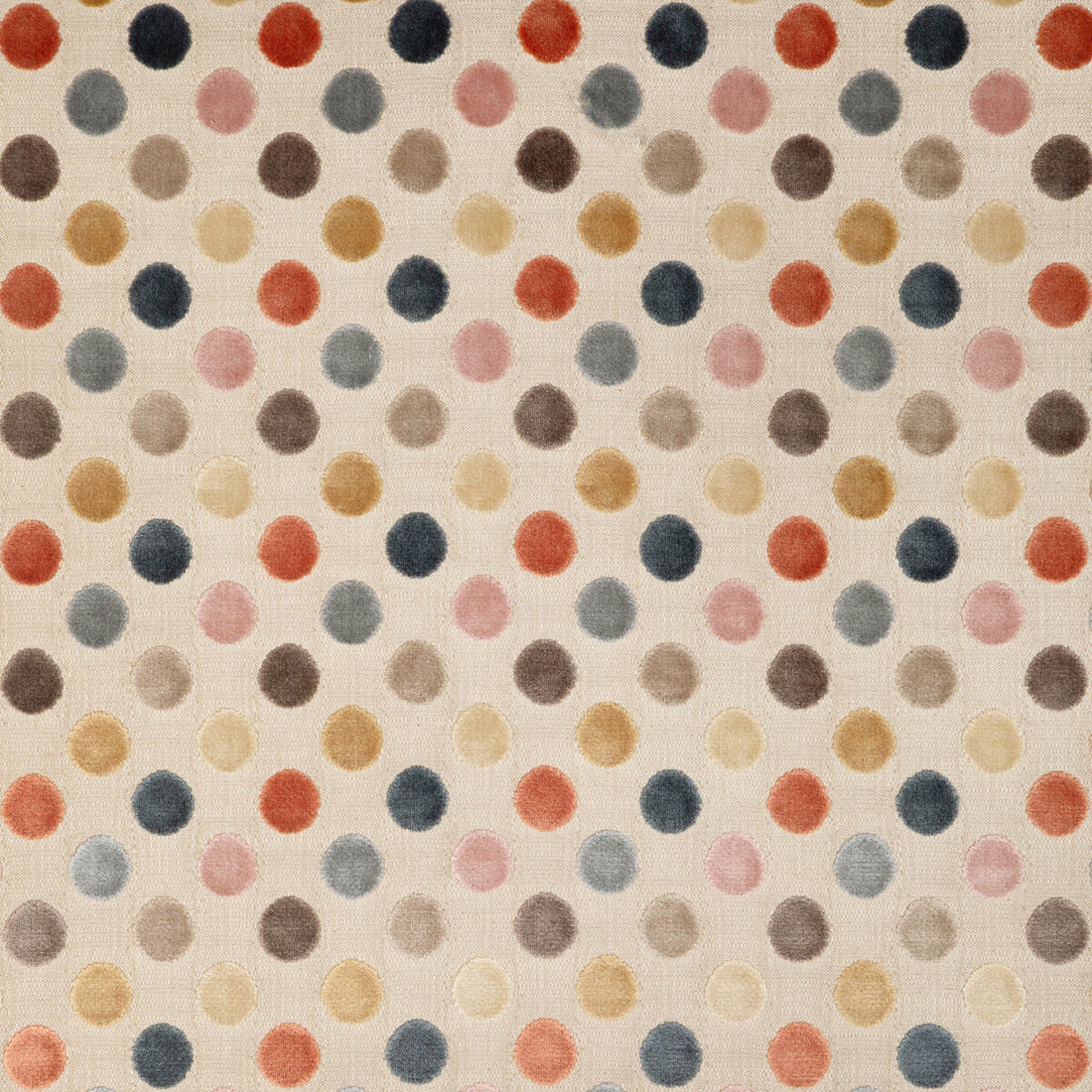 Dot Spot fabric in mirage color - pattern 36888.1612.0 - by Kravet Design in the Mid-Century Modern collection