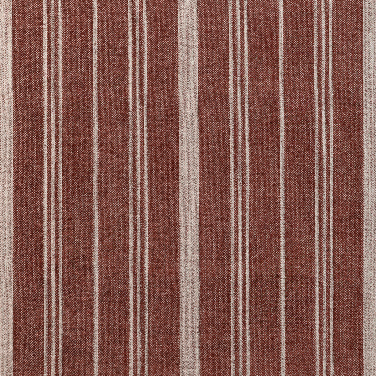 Furrow Stripe fabric in ruby color - pattern 36902.9.0 - by Kravet Couture in the Atelier Weaves collection