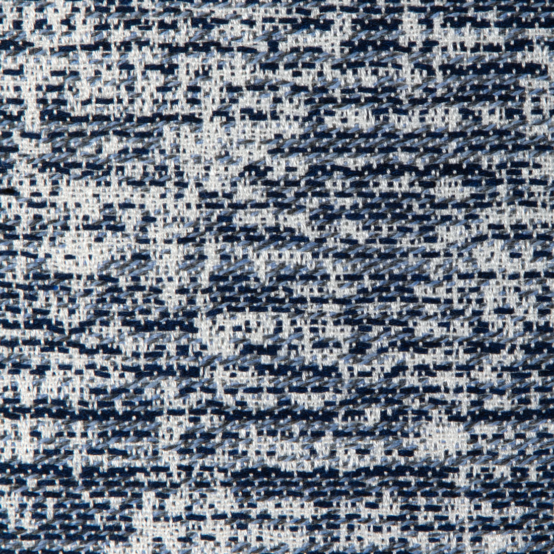 Closeup detail of Seadrift fabric in marine color - pattern 36919.5.0 - by Kravet Couture in the Riviera collection
