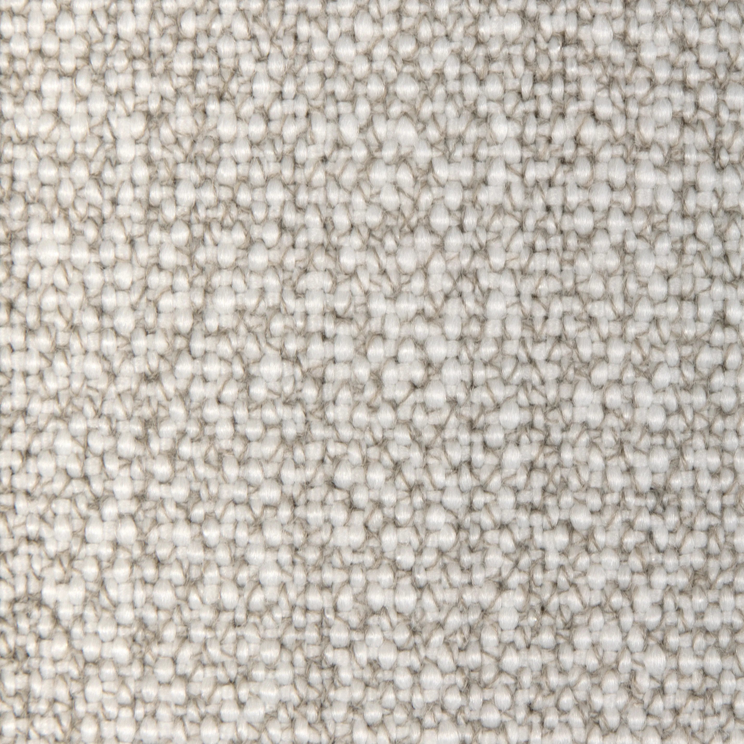 Closeup detail of Milos Texture fabric in ivory color - pattern 36920.116.0 - by Kravet Couture in the Riviera collection