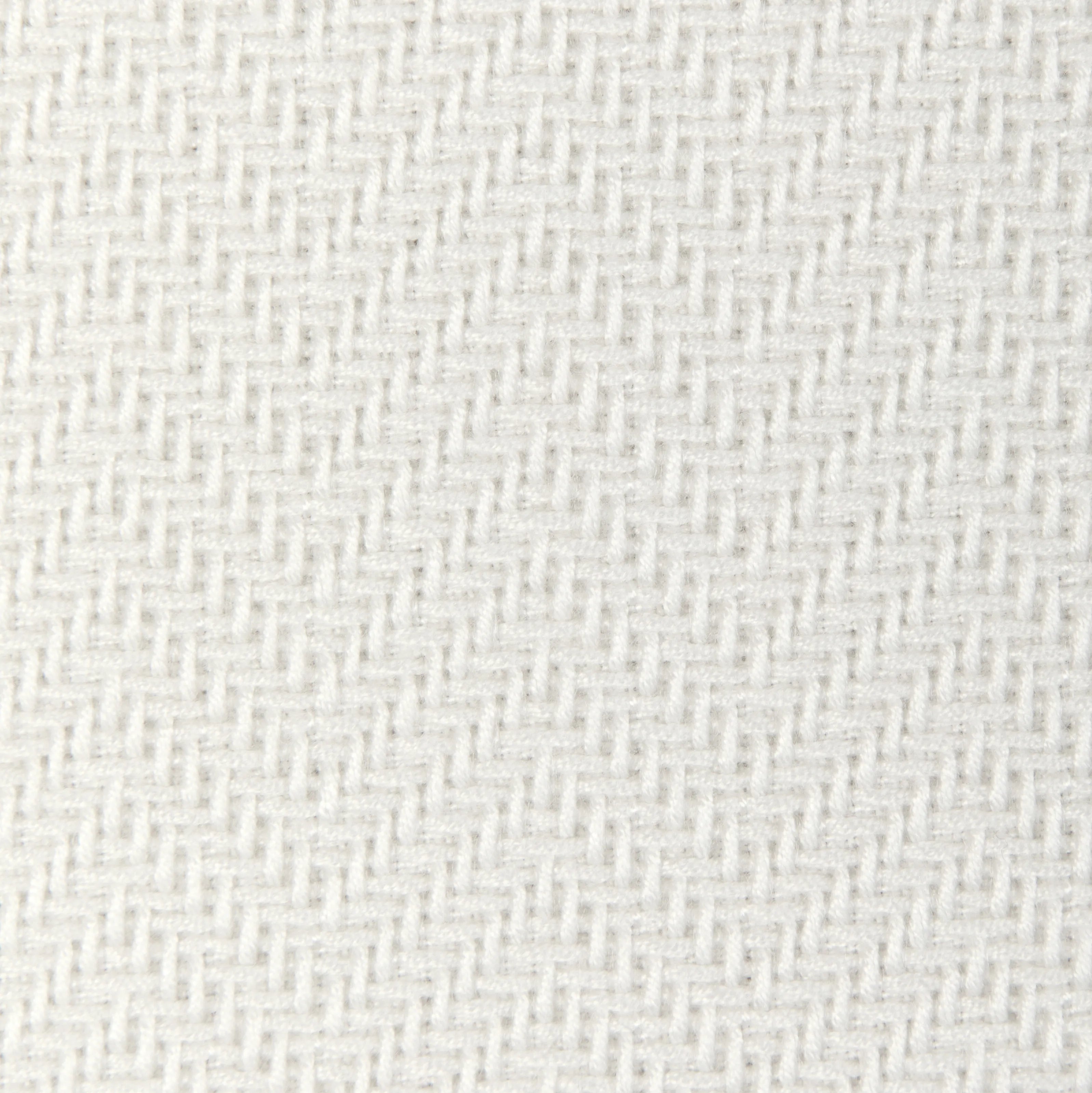 Closeup detail of Beachfront fabric in pearl color - pattern 36923.101.0 - by Kravet Couture in the Riviera collection