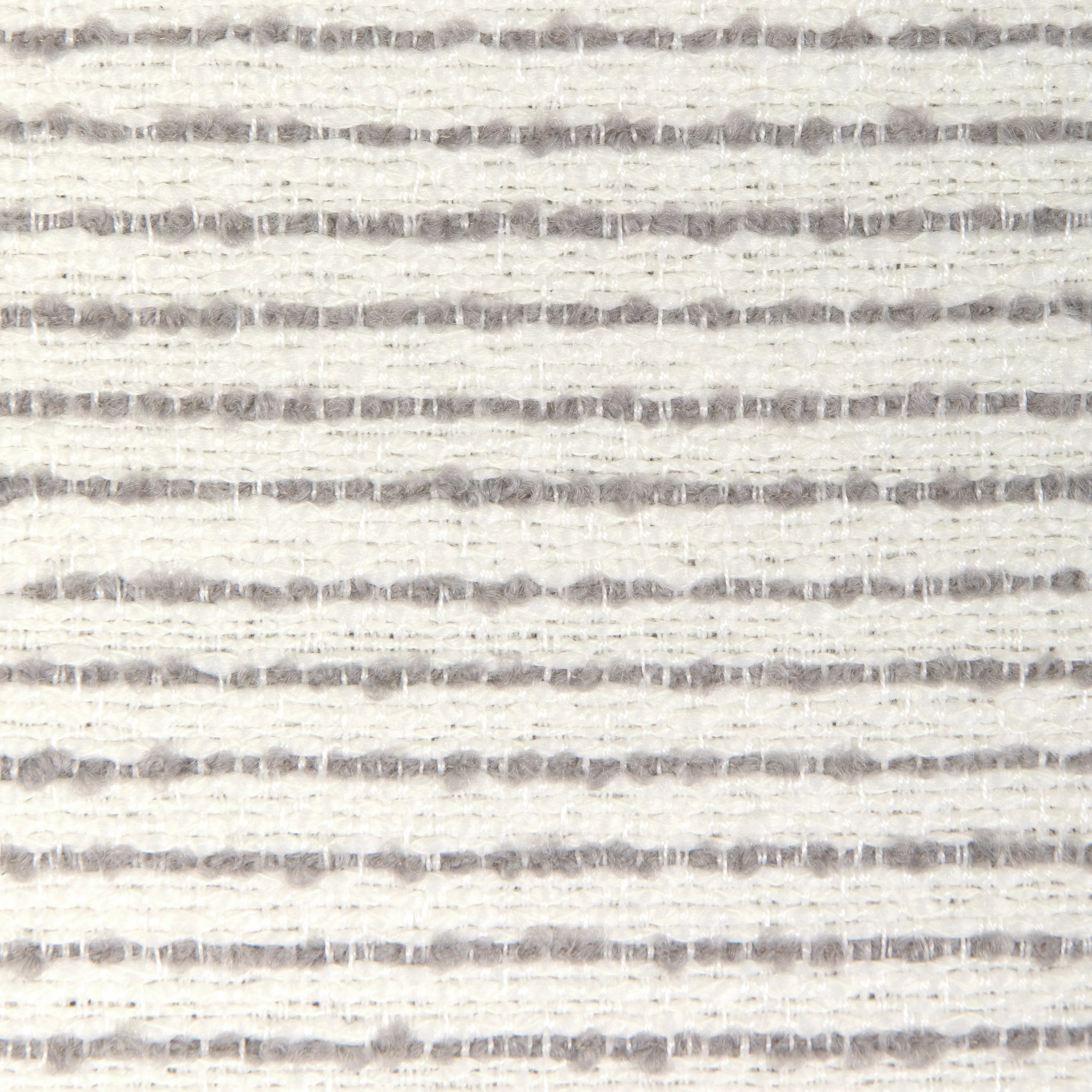 Closeup detail of Tropez Stripe fabric in driftwood color - pattern 36927.11.0 - by Kravet Couture in the Riviera collection