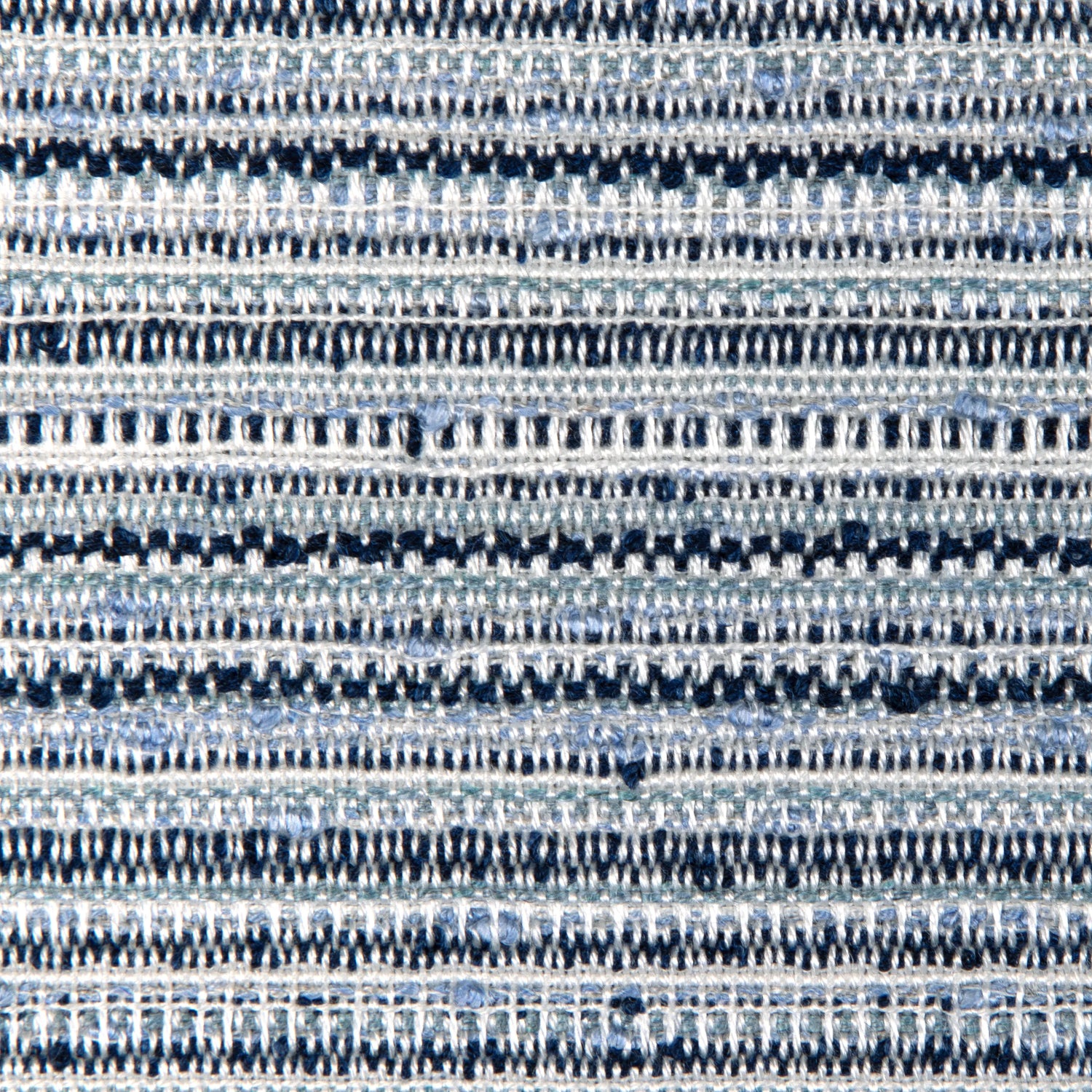 Closeup fabric detail of Portside Stripe fabric in marine color - pattern 36931.515.0 - by Kravet Couture in the Riviera collection