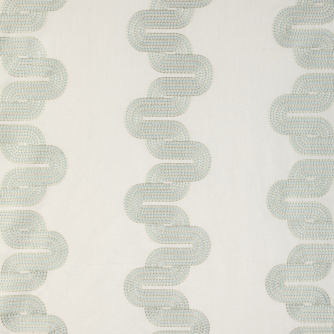 Cloud Chain fabric in grotto color - pattern 36943.13.0 - by Kravet Design in the Alexa Hampton collection