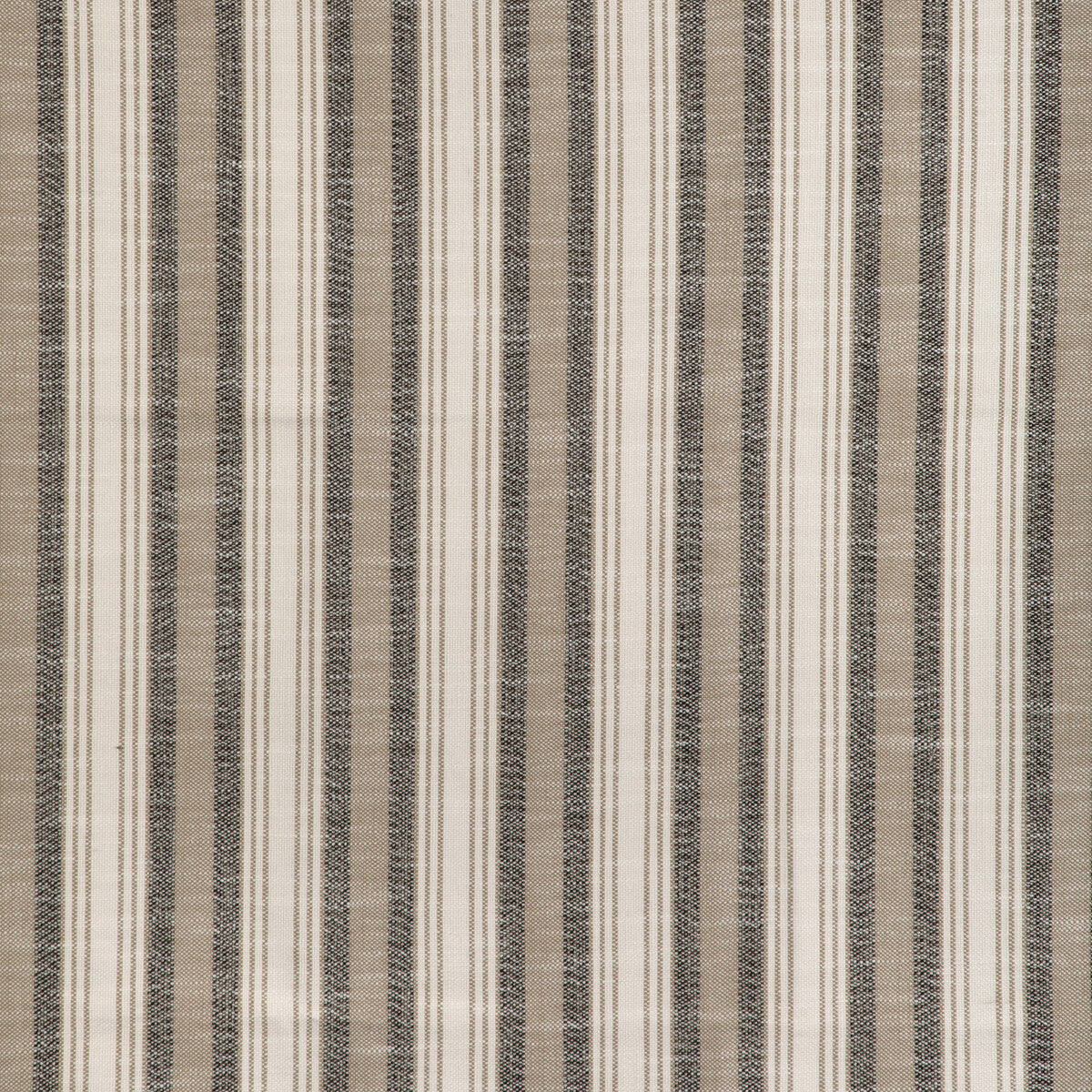 Sims Stripe fabric in latte color - pattern 37046.616.0 - by Kravet Design in the Thom Filicia Latitude collection