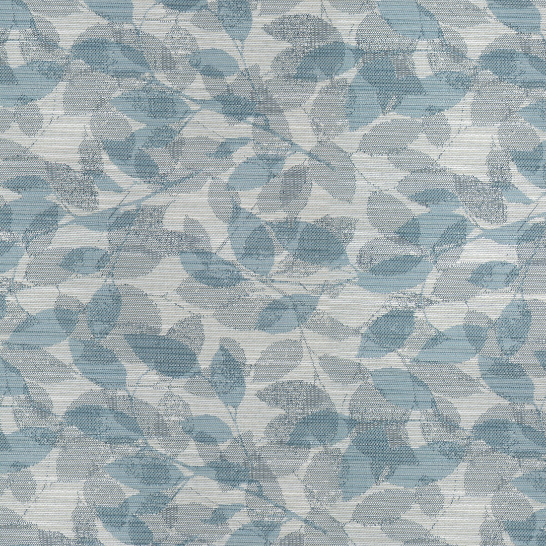 Leaf Dance fabric in sky color - pattern 37053.1516.0 - by Kravet Contract in the Chesapeake collection