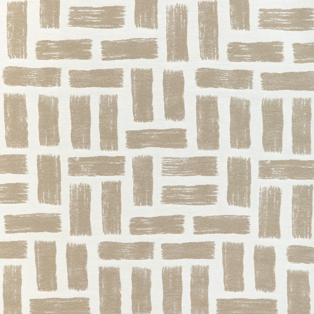 Brickwork fabric in taupe color - pattern 37055.106.0 - by Kravet Design in the Thom Filicia Latitude collection