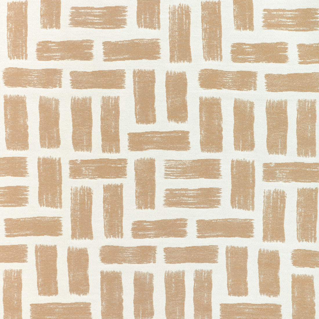 Brickwork fabric in amber color - pattern 37055.16.0 - by Kravet Design in the Thom Filicia Latitude collection