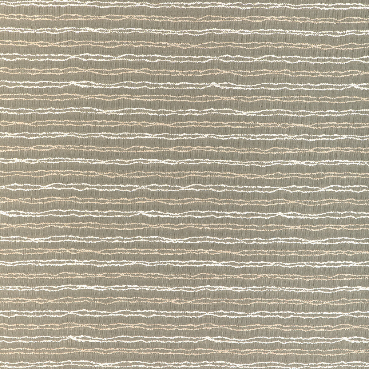 Wave Length fabric in taupe color - pattern 37057.106.0 - by Kravet Design in the Thom Filicia Latitude collection