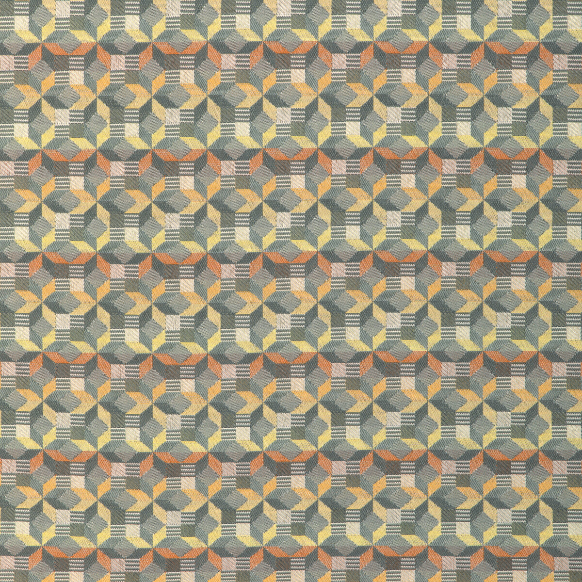Myriad fabric in clementine color - pattern 37067.411.0 - by Kravet Contract in the Chesapeake collection