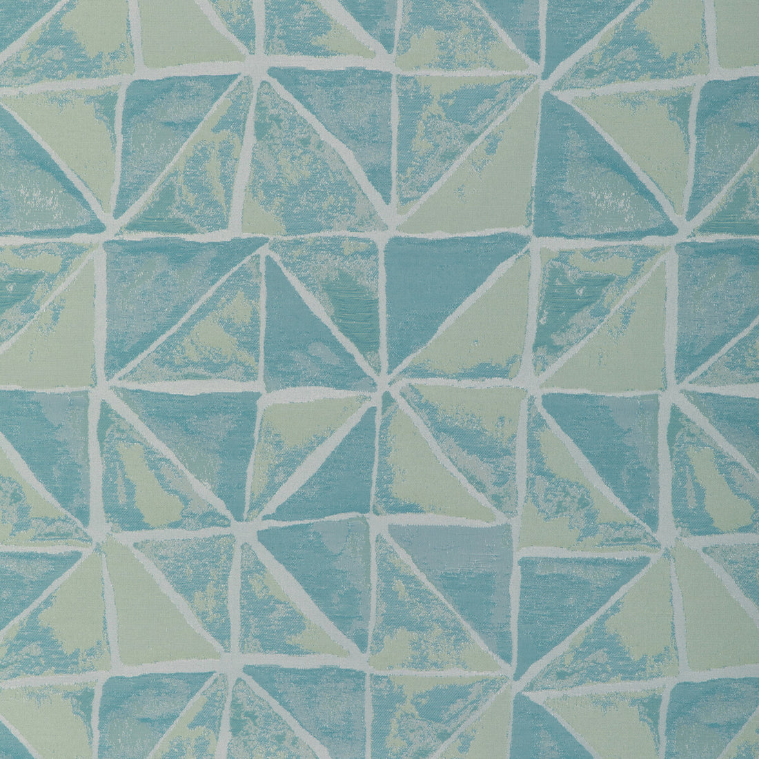 Looking Glass fabric in pool color - pattern 37076.353.0 - by Kravet Contract in the Chesapeake collection