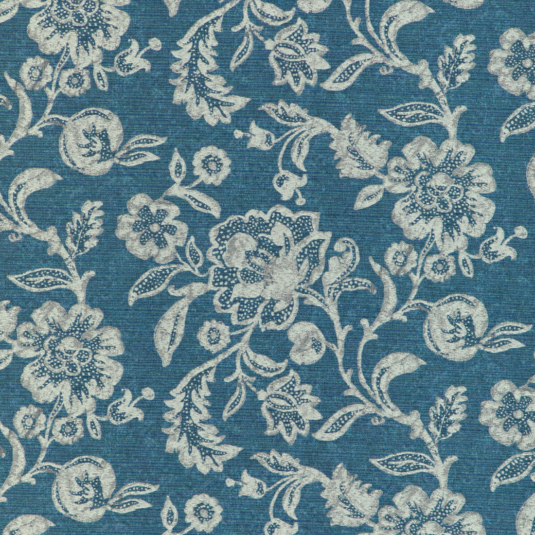 Chesapeake fabric in batik blue color - pattern 37083.5.0 - by Kravet Contract in the Chesapeake collection