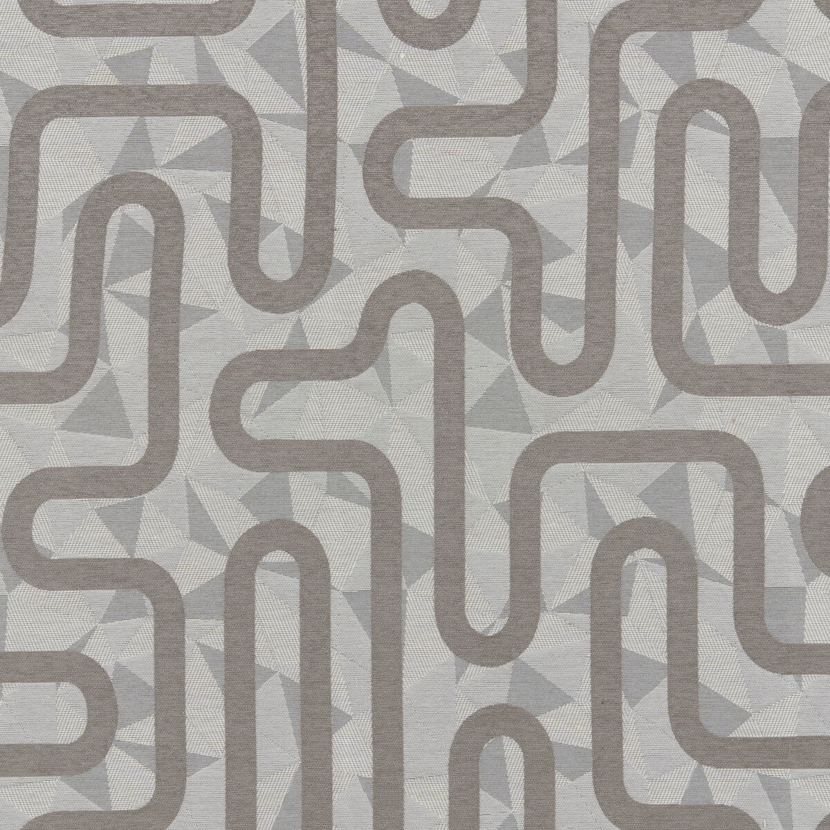 Roundabout fabric in shadow color - pattern number 37367.11.0 - by Kravet Contract in the Montage Weaves collection