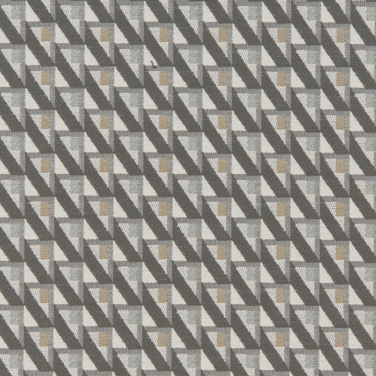 Square Root fabric in pewter color - pattern number 37369.11.0 - by Kravet Contract in the Montage Weaves collection