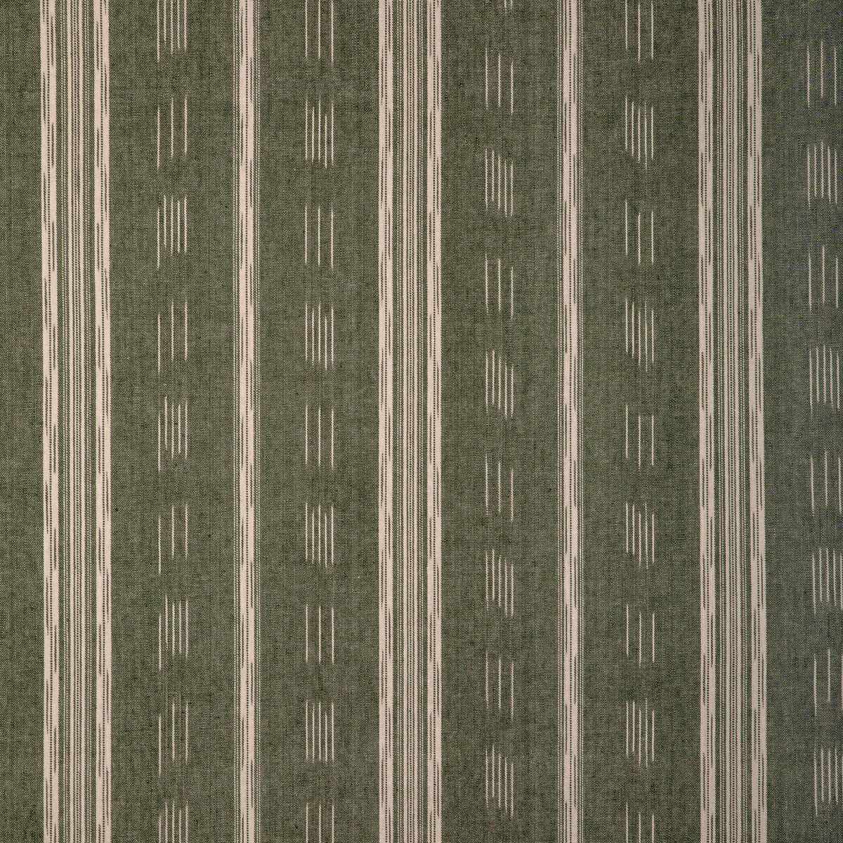 Puri Stripe fabric in moss color - pattern number 37374.30.0 - by Kravet Couture in the Atelier Prints & Weaves collection