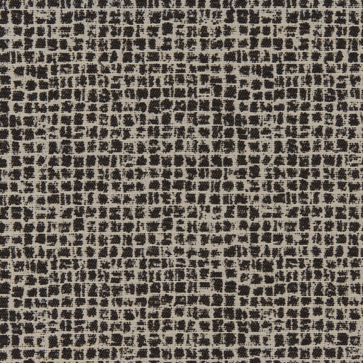 Jump Stone fabric in silhouette color - pattern number 37517.8.0 - by Kravet Contract in the Montage Weaves Crypton collection