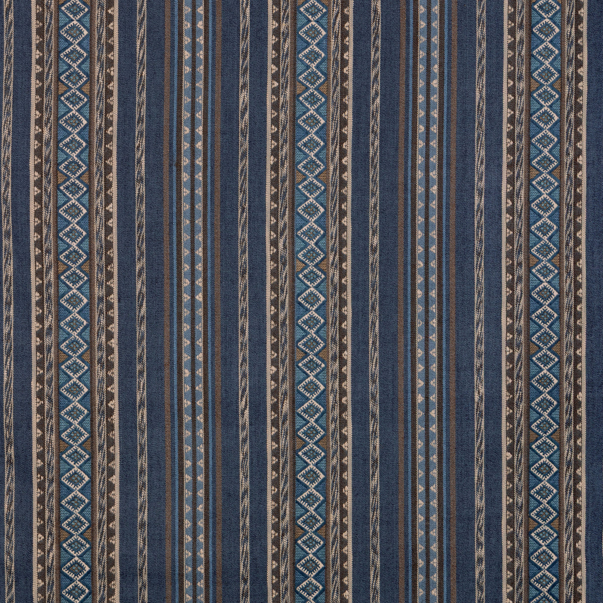 Canyon Road fabric in Indigo color - pattern number 37525.50.0 - by Kravet Couture in the Museum of New Mexico Folk Art Collection collection