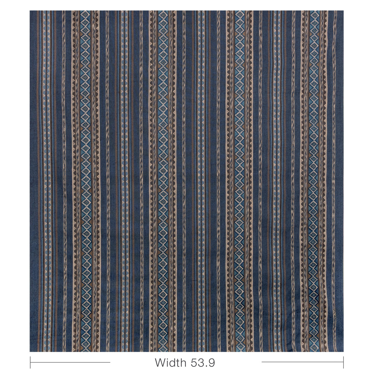 Canyon Road fabric in Indigo color - pattern number 37525.50.0 - by Kravet Couture in the Museum of New Mexico Folk Art Collection collection