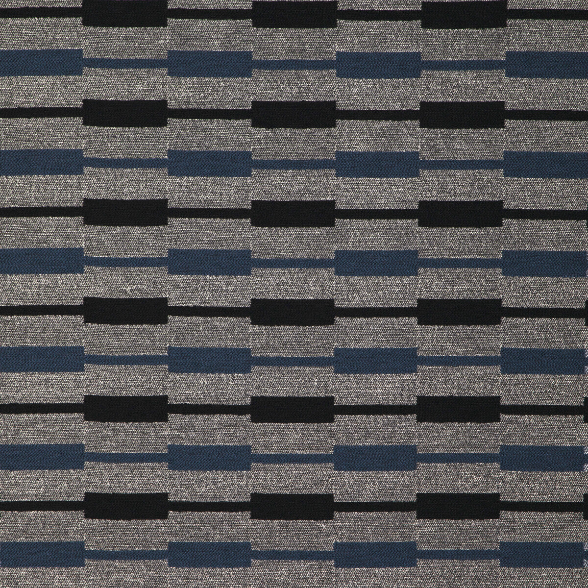 Dakota fabric in midnight color - pattern number 37550.8.0 - by Kravet Contract in the Montage Weaves II collection