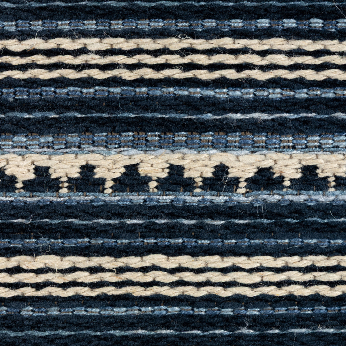 Vaquero fabric in Indigo color - pattern number 37628.5.0 - by Kravet Couture in the Alfredo Paredes Cocuyo collection