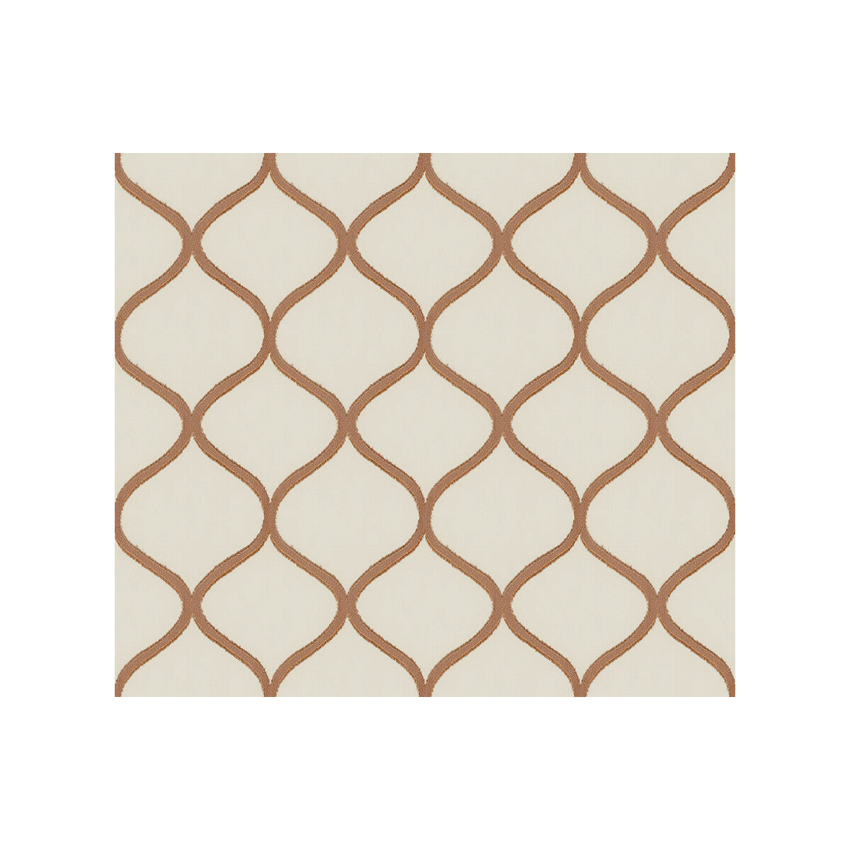 Liona fabric in copper color - pattern 3895.640.0 - by Kravet Contract